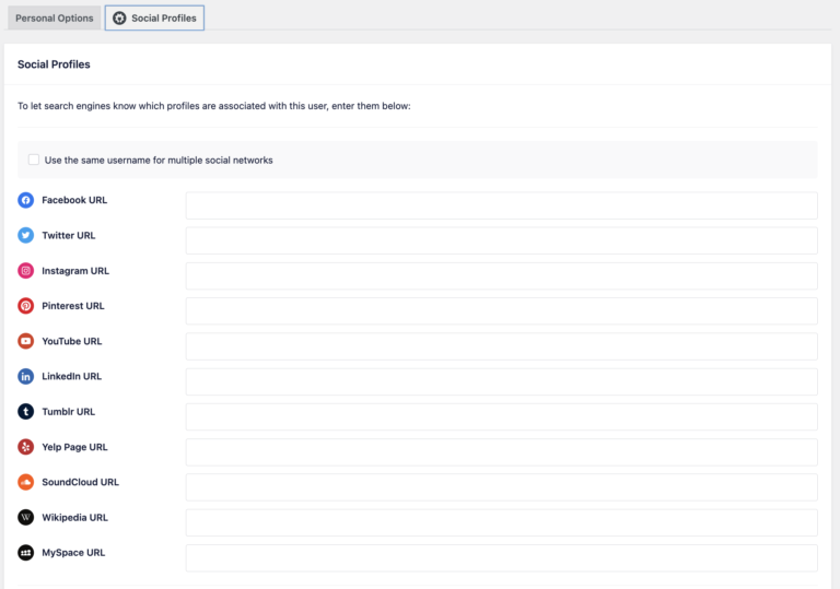 Author's Social Links